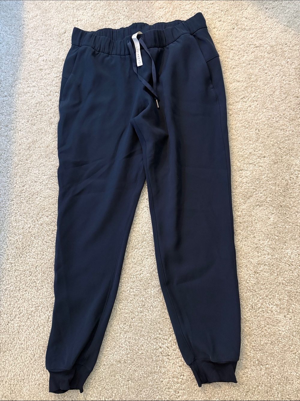 Lululemon Navy Jogger Pants with Drawstring